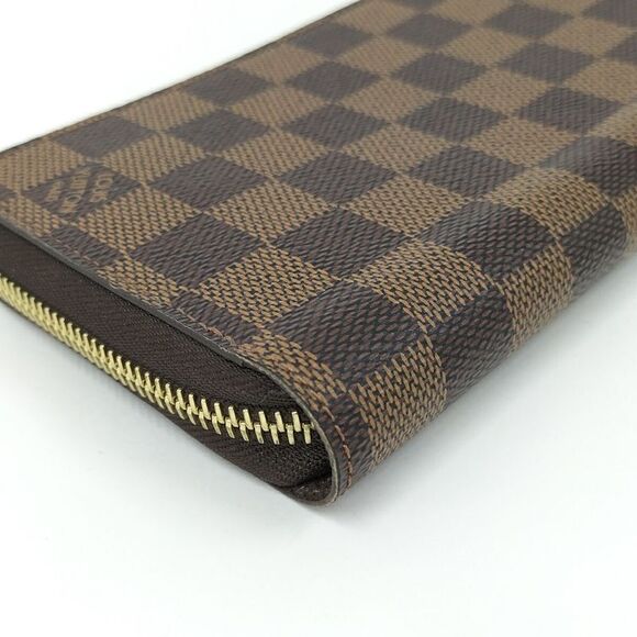 Louis Vuitton Zippy Wallet Round Zipper Long Wallet Damier Ebene N41661 - Picture 4 of 10